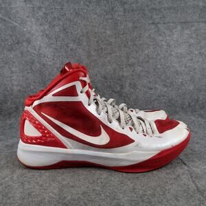 Nike Shoes Mens 10.5 Zoom Hyperdunk Basketball Sneakers Trainers Red White Sport